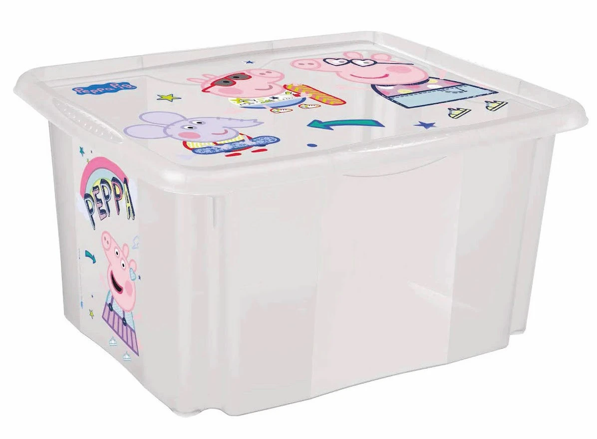 Keeeper Peppa Pig Wit 45L Opbergbox 1223900119400