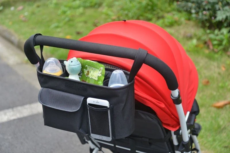 Babygo Black Stroller Organizer Buggytasje 3903 - Afbeelding 5
