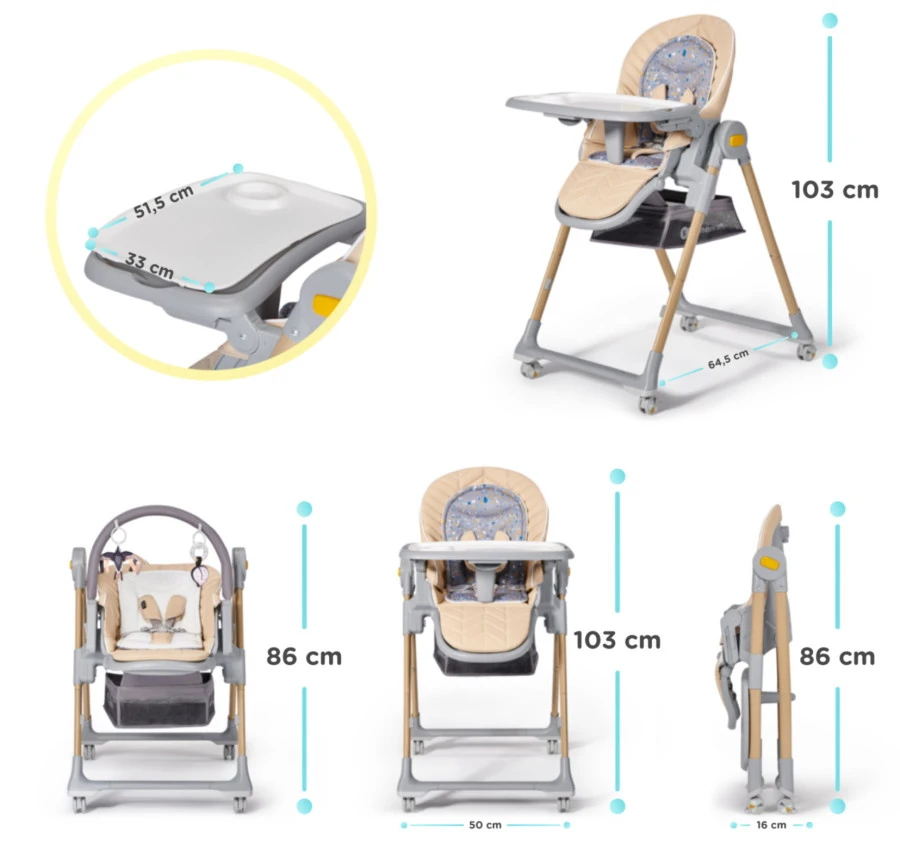 Kinderkraft Lastree Pink Kinderstoel KHLAST00PNK0000 - Afbeelding 9