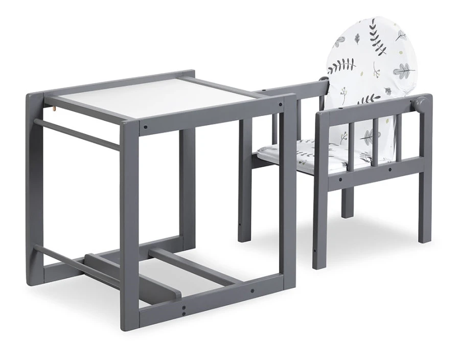 MamaLoes Grijs Lily Kinderstoel - Afbeelding 2