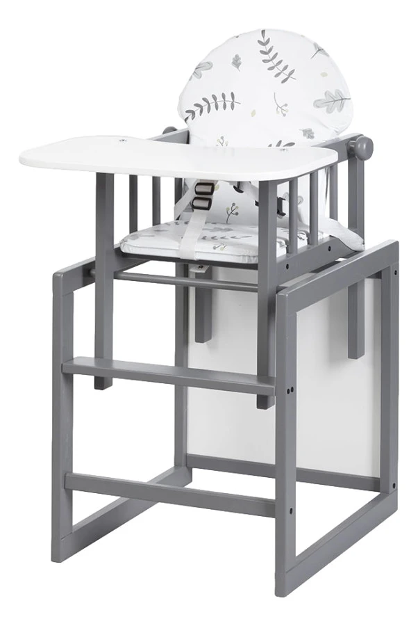 MamaLoes Grijs Lily Kinderstoel