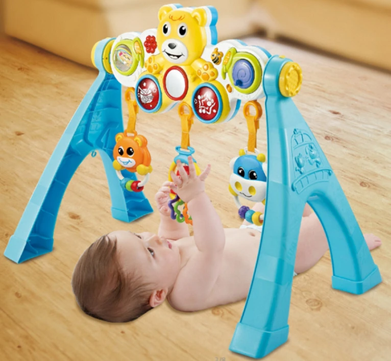 Bo Jungle B-Activity Arch Music & Lights Bear Babygym B910100 - Afbeelding 3