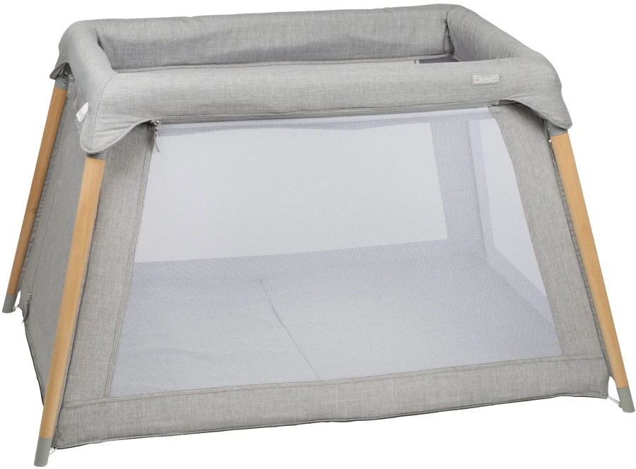 Babygo Groovy Grijs Campingbedje Incl. Bodemverhoger 4551