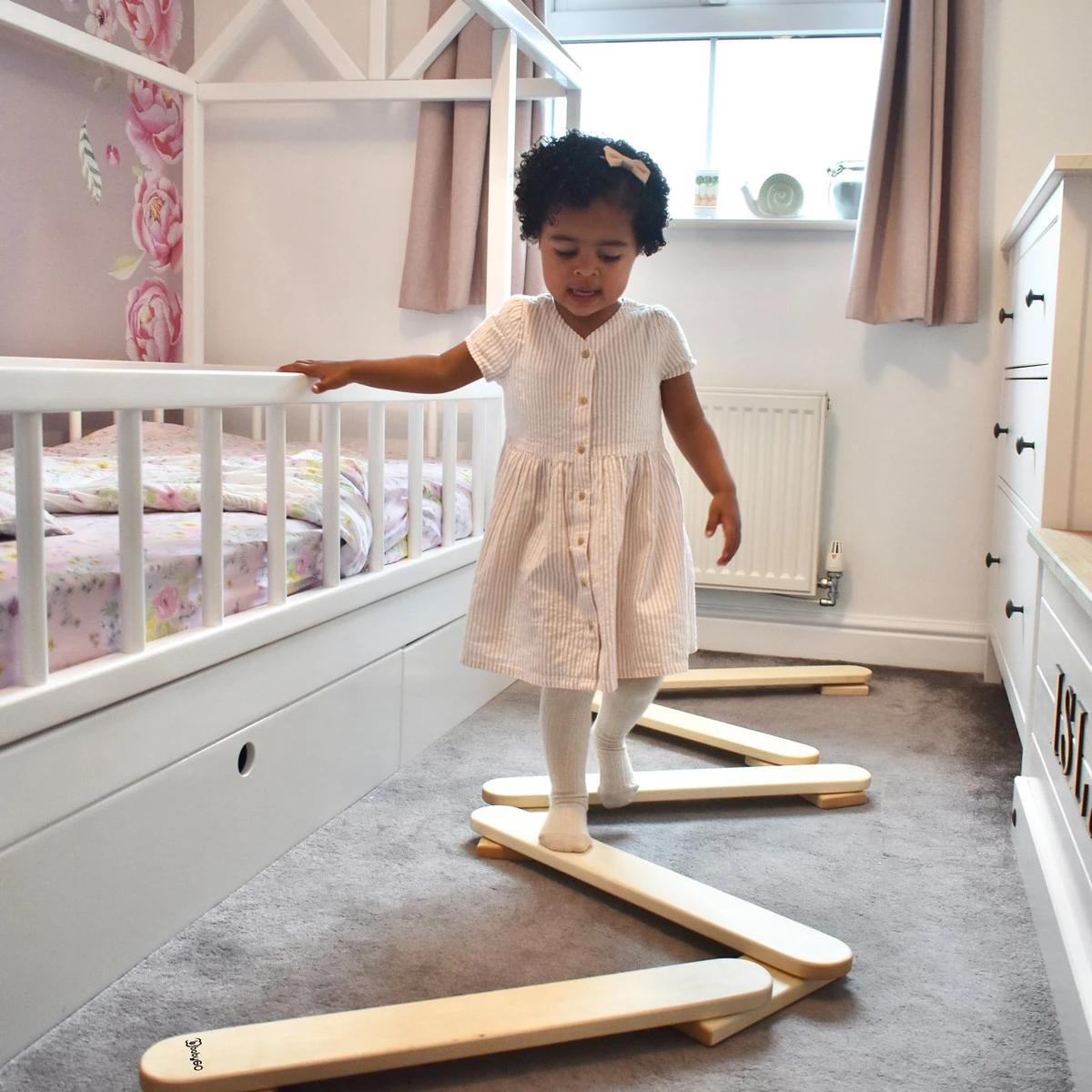 Babygo Nature 4-delige Balansbalk 8602 - Afbeelding 5