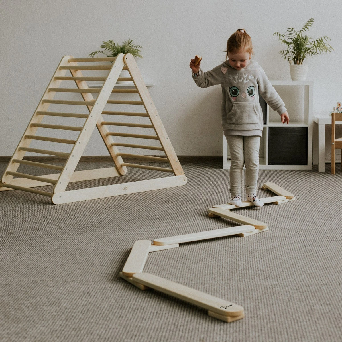 Babygo Nature 4-delige Balansbalk 8602 - Afbeelding 4