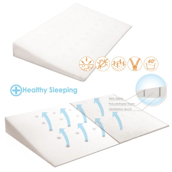 Babymatex Klin Original Beige 60x36 Cm Hellend Vlak Kussen TB0058_02 - Afbeelding 3