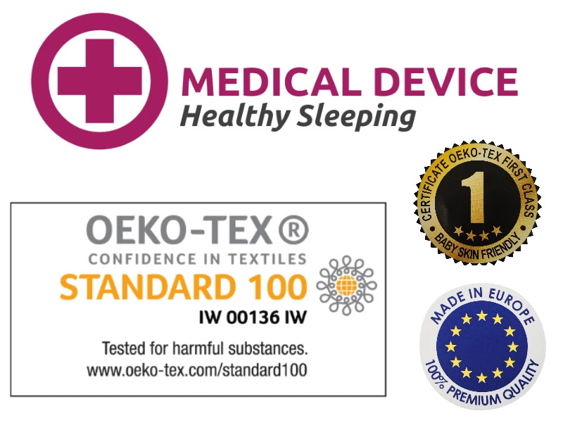 Babymatex Softi Simple 60x120cm Ledikantmatras TB0225 - Afbeelding 3