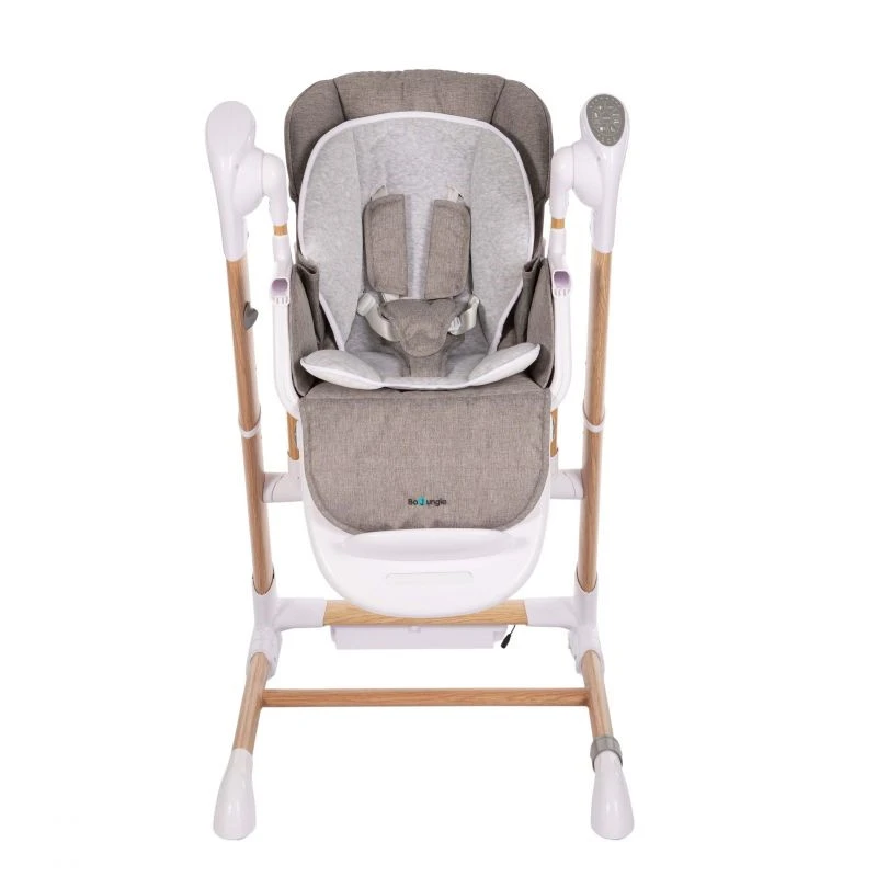 Bo Jungle B-Swinging Pure White Kinderstoel En Babyswing B720110 - Afbeelding 3