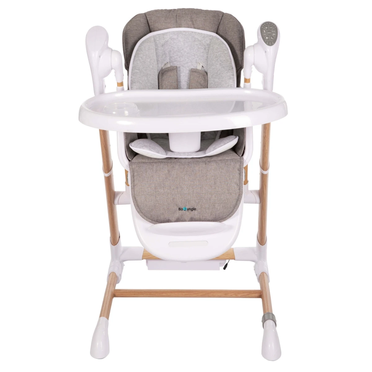 Bo Jungle B-Swinging Pure White Kinderstoel En Babyswing B720110