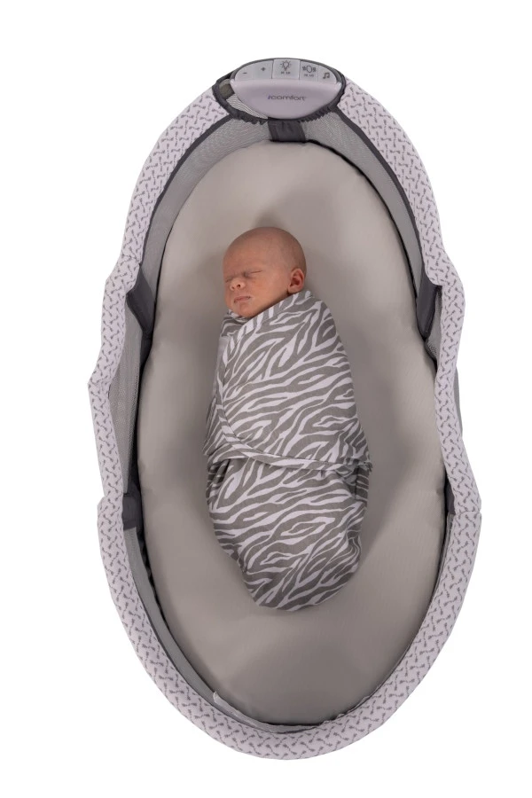 Bo Jungle B-Wrap White Tiger Small Wikkeldeken B172100 - Afbeelding 6