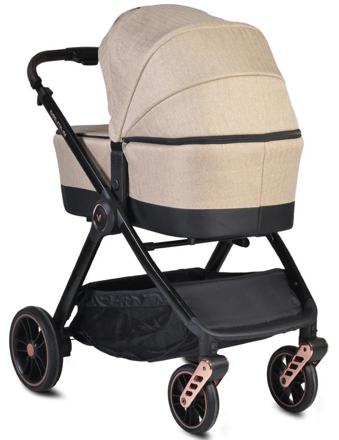Cangaroo Macan Black 3-in-1 Combi Kinderwagen Incl. Autostoel 2826 - Afbeelding 12