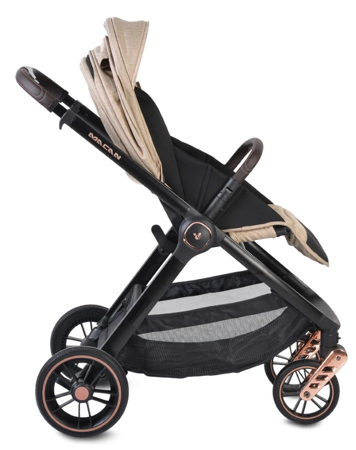 Cangaroo Macan Black 3-in-1 Combi Kinderwagen Incl. Autostoel 2826 - Afbeelding 6
