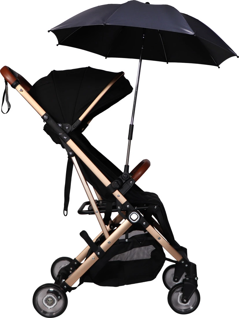 Ding Donkergrijs UV Buggy Parasol DI-252427 - Afbeelding 3