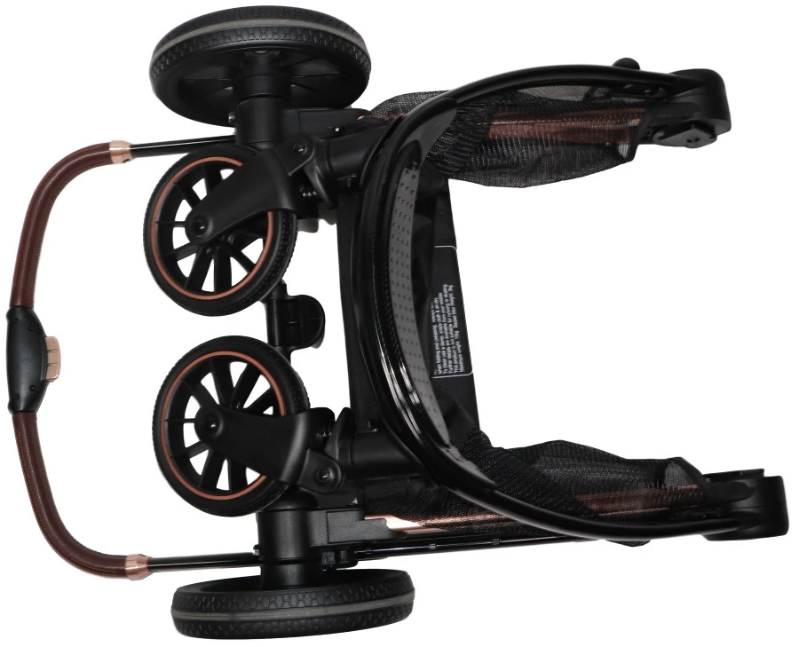 Ding Fenix Grey/Silver 3-in-1 Combi Kinderwagen Incl. Autostoel - Afbeelding 16