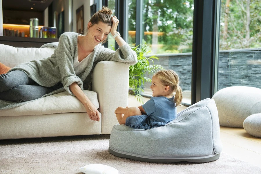 Doomoo Seat'n Swing Grijs Zitzak 02 - Afbeelding 8