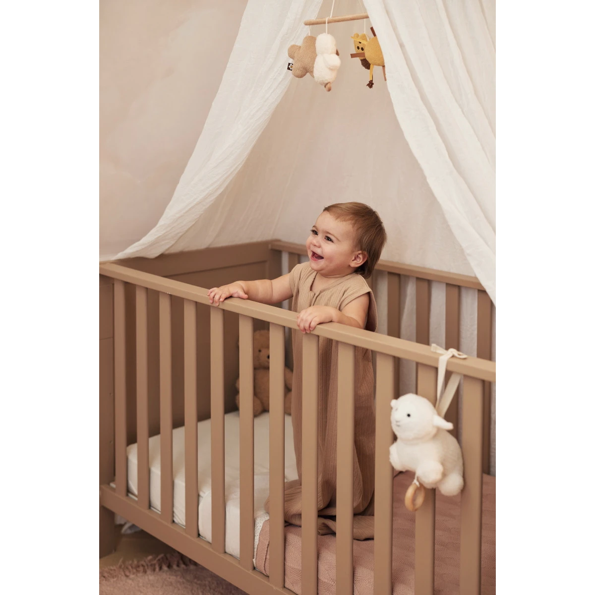 Jollein Ajour Biscuit 90 Cm Zomerslaapzak 048-516-67020 - Afbeelding 6