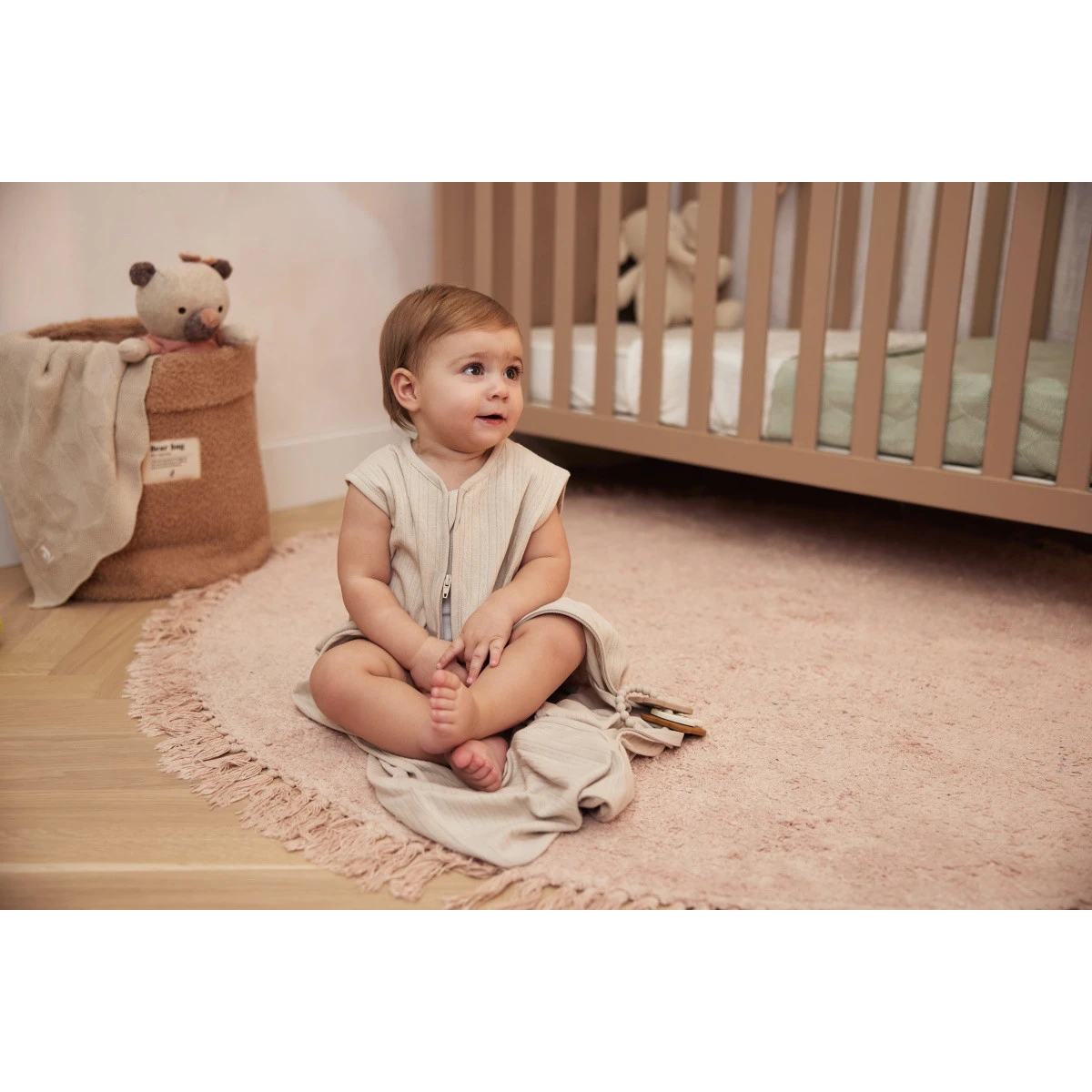 Jollein Ajour Nougat 110 Cm Zomerslaapzak 048-529-67019 - Afbeelding 4