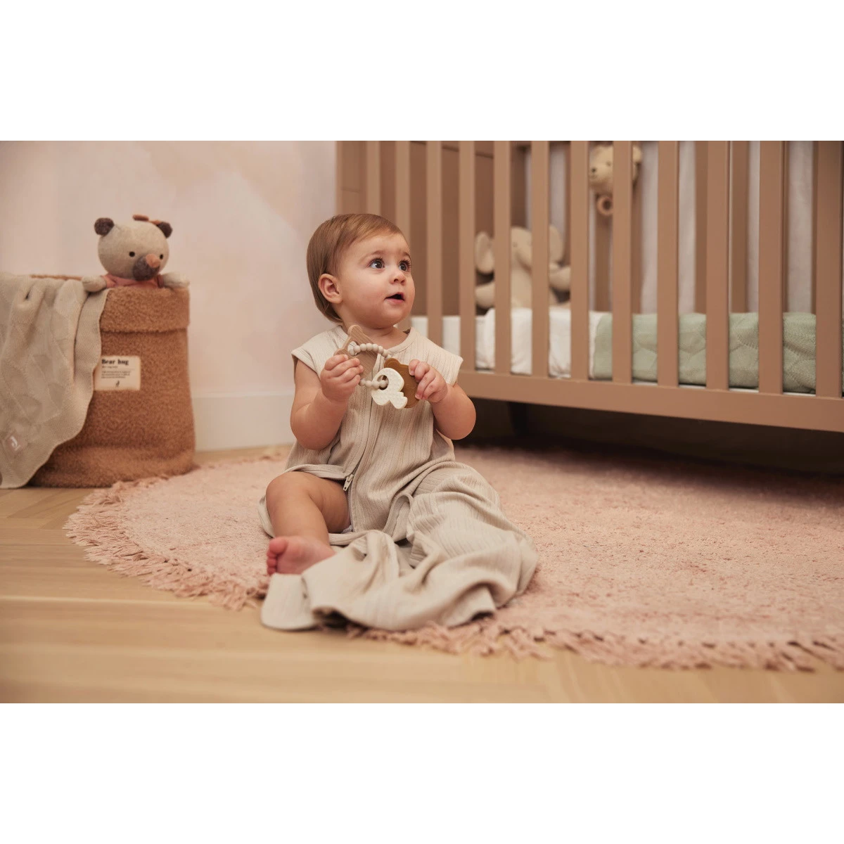 Jollein Ajour Nougat 110 Cm Zomerslaapzak 048-529-67019 - Afbeelding 5