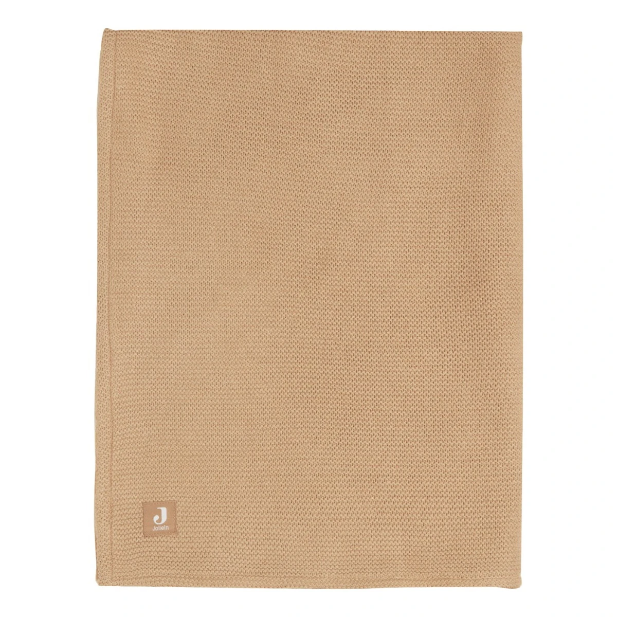 Jollein Basic Knit Biscuit / Fleece 100 X 150 Cm Ledikantdeken 517-522-66072 - Afbeelding 2