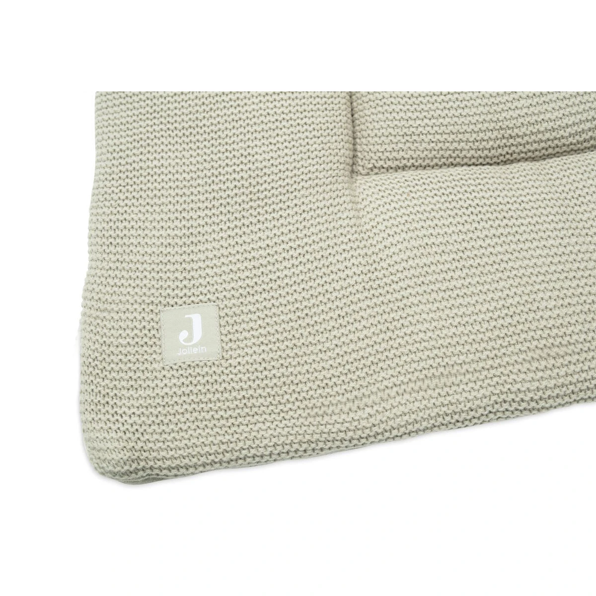 Jollein Basic Knit Olive Green 75 X 95 Cm Boxkleed 017-512-67053 - Afbeelding 4