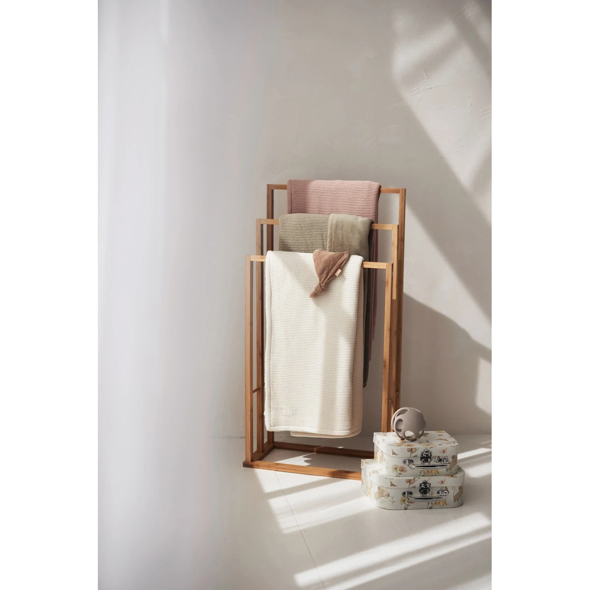 Jollein Basic Knit Wild Rose / Fleece 75 X 100 Cm Wiegdeken 517-511-67068 - Afbeelding 8