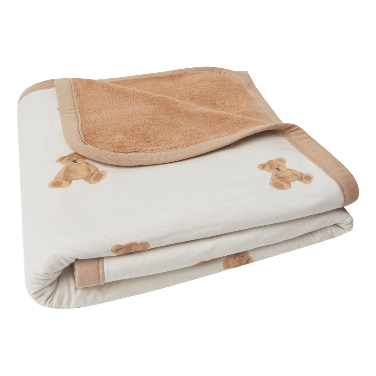 Jollein Jersey Teddy Bear 75 X 100 Cm Wiegdeken 513-511-66095 - Afbeelding 2