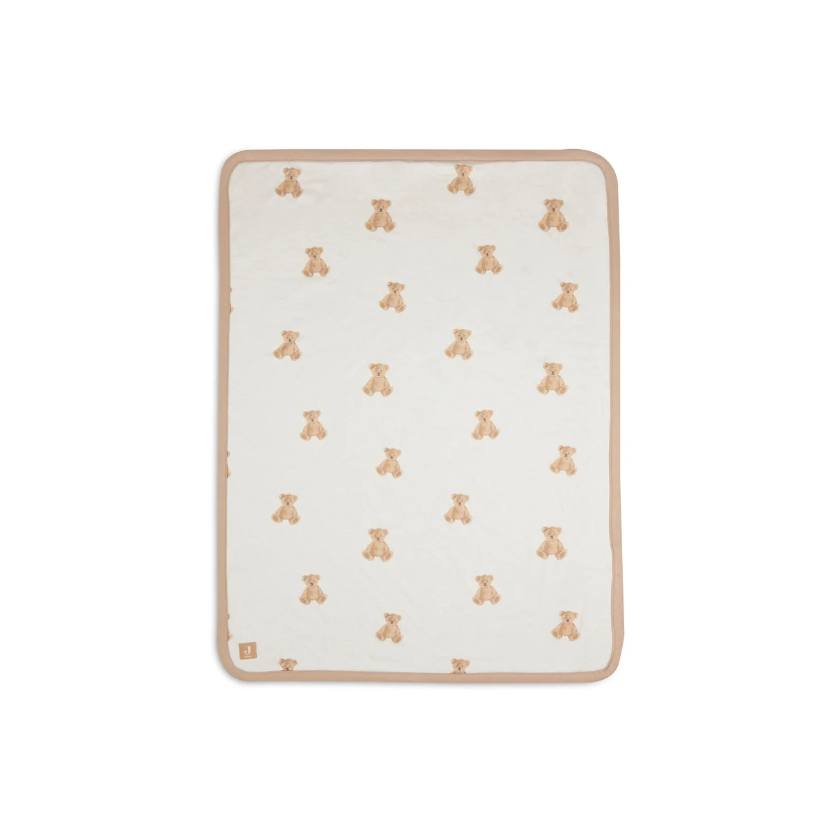 Jollein Jersey Teddy Bear 75 X 100 Cm Wiegdeken 513-511-66095 - Afbeelding 3