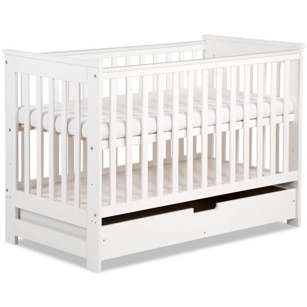 Babykamer Lieke Wit: Ledikant & Commode - Afbeelding 9