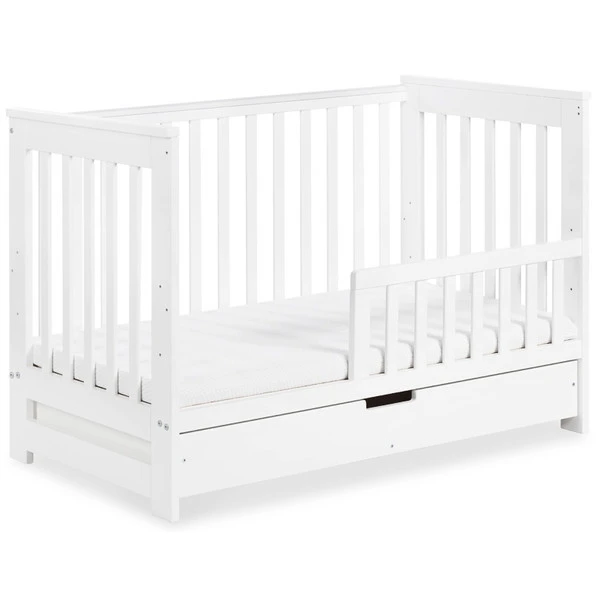 Babykamer Lieke Wit: Ledikant & Commode - Afbeelding 8