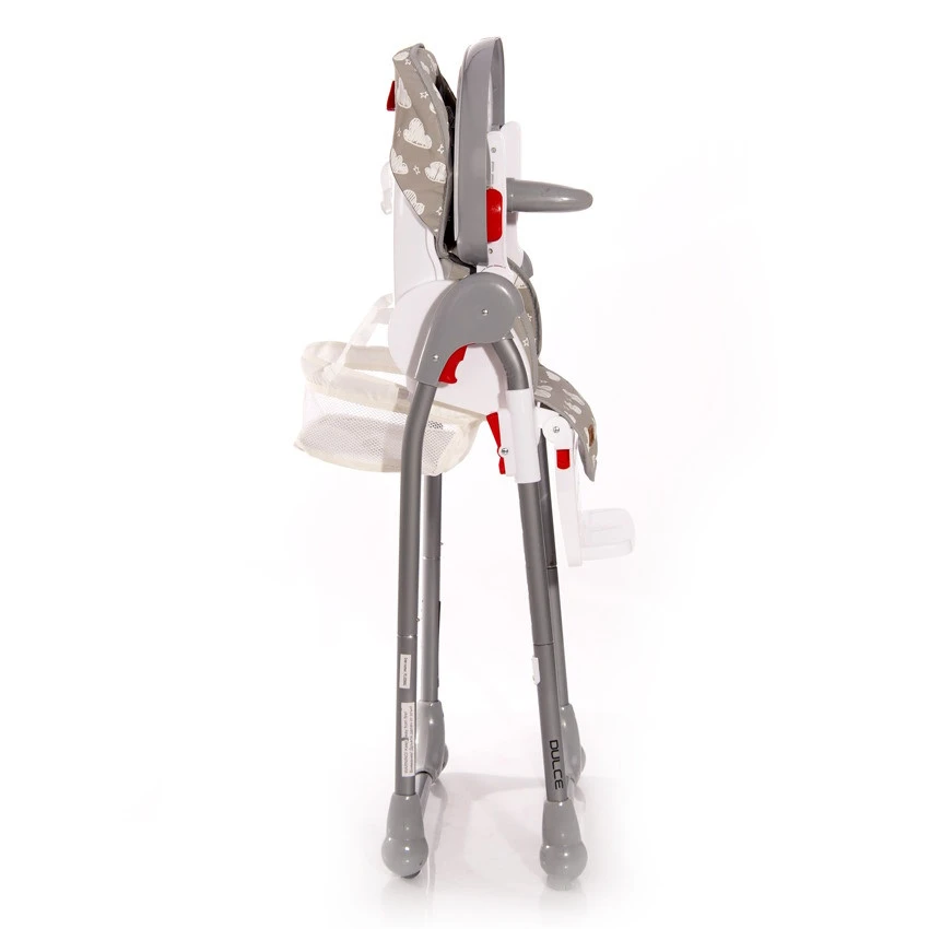 Lorelli Dulce Cool Grey Leather Kinderstoel 1010045-2325 - Afbeelding 11