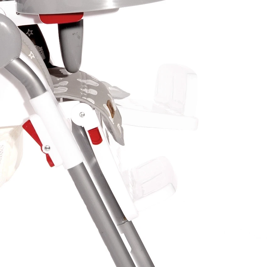 Lorelli Dulce Cool Grey Leather Kinderstoel 1010045-2325 - Afbeelding 10