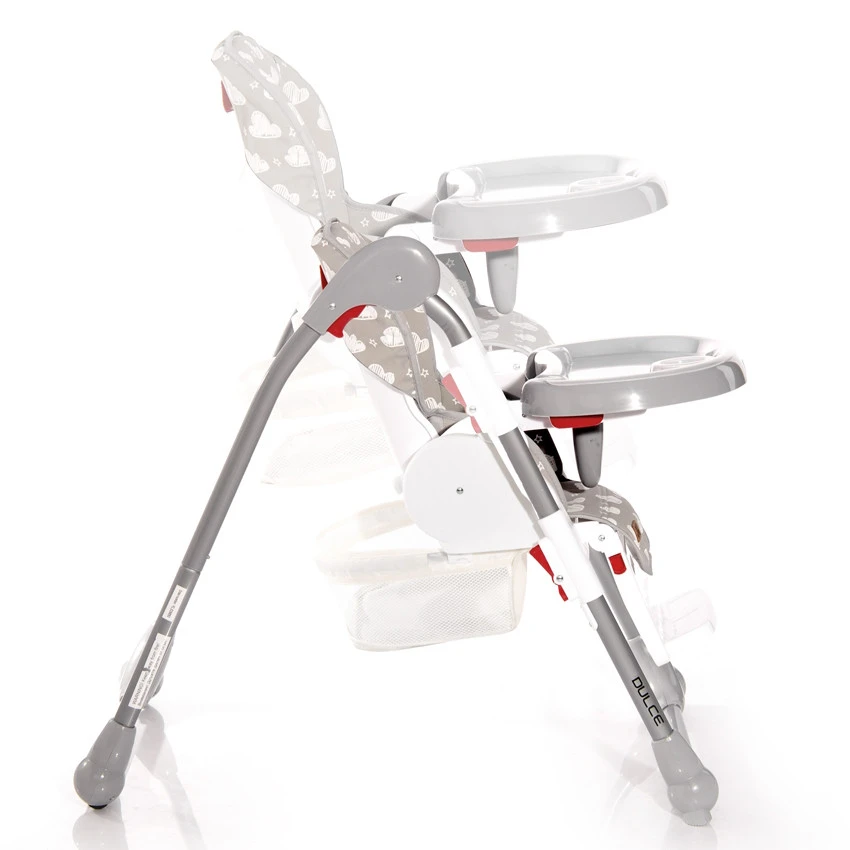 Lorelli Dulce Cool Grey Leather Kinderstoel 1010045-2325 - Afbeelding 9