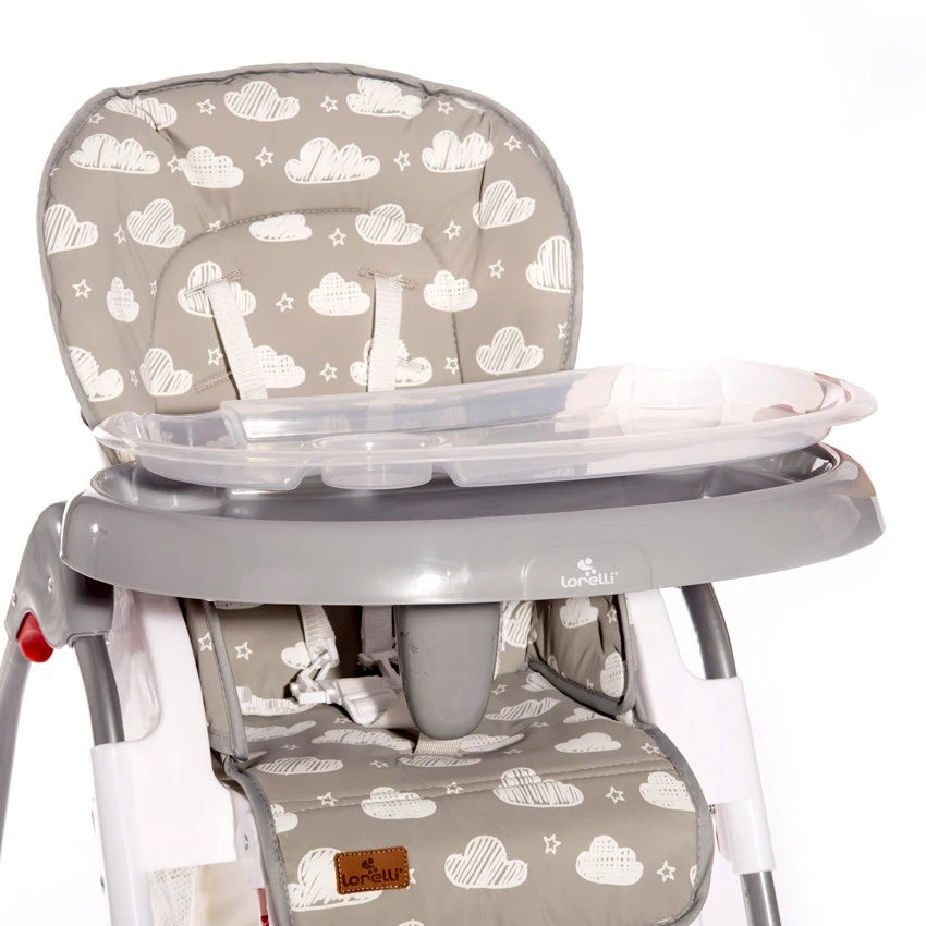 Lorelli Dulce Cool Grey Leather Kinderstoel 1010045-2325 - Afbeelding 3