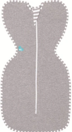 Love To Dream Swaddle Up 1.0 Grey Small 3-6 Kg Inbakerslaapzak L1001001GRS