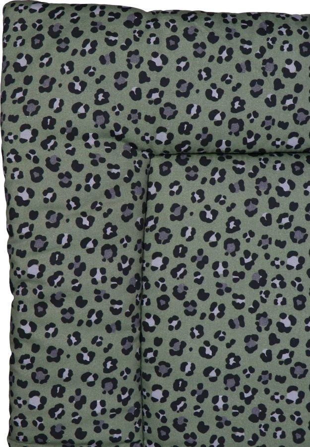 MamaLoes Panter Groen 80 X 100 Cm Omkeerbaar Boxkleed ML020227 - Afbeelding 4