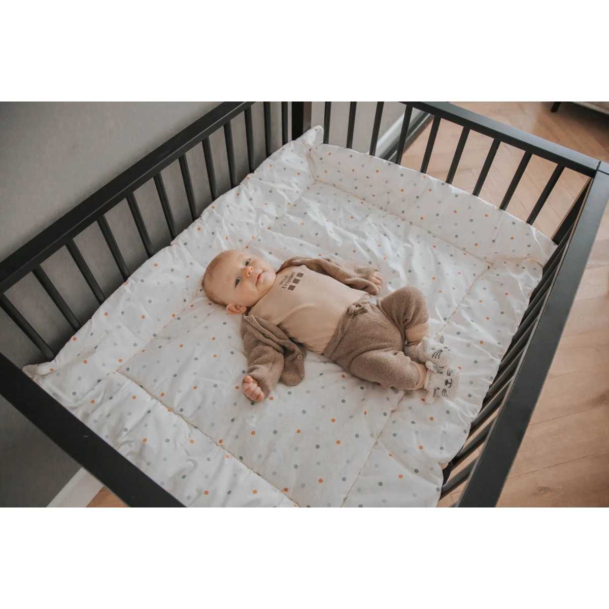 MamaLoes Panter Groen 80 X 100 Cm Omkeerbaar Boxkleed ML020227 - Afbeelding 7