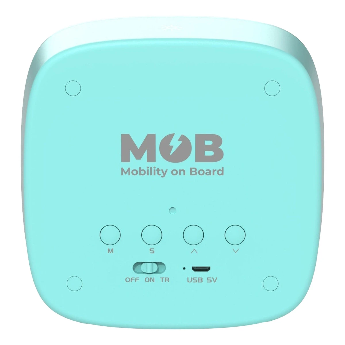 MOB Billy Turquoise Klok En Nachtlampje BILLY-BL-01 - Afbeelding 2