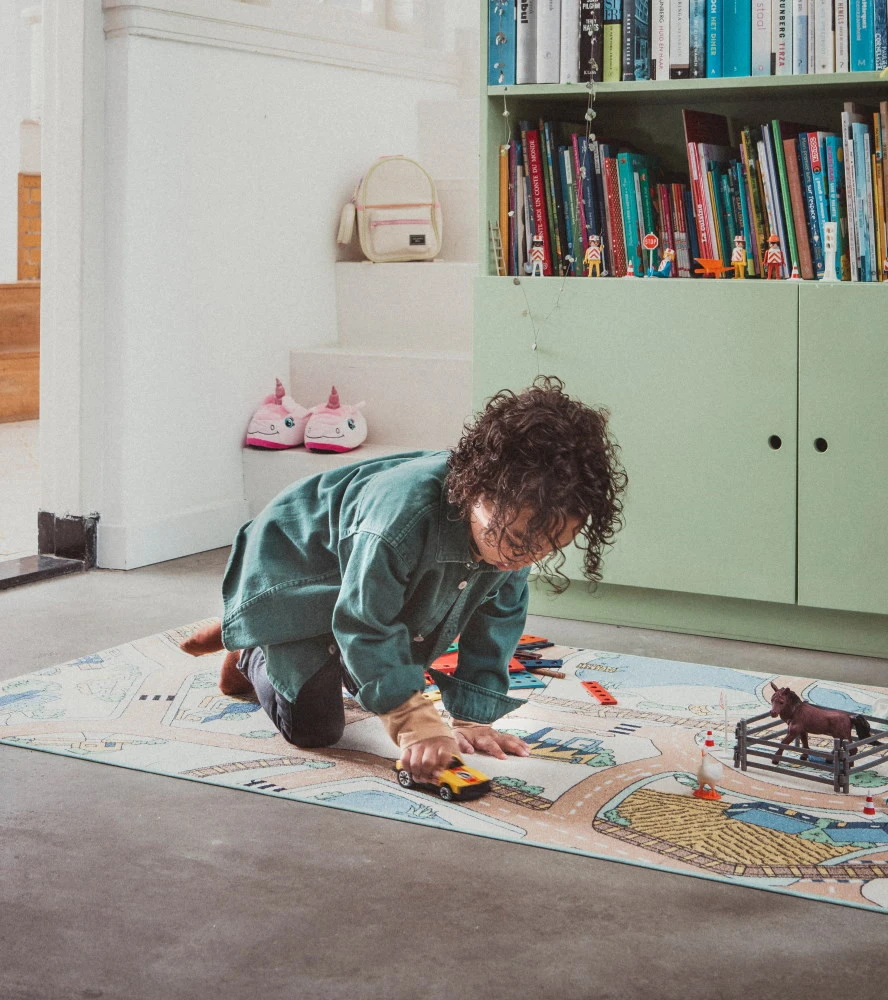 Rebel Roads Railroads Desert Mist 95x200 Cm Speelmat RPLYWGB32095200T01 - Afbeelding 3