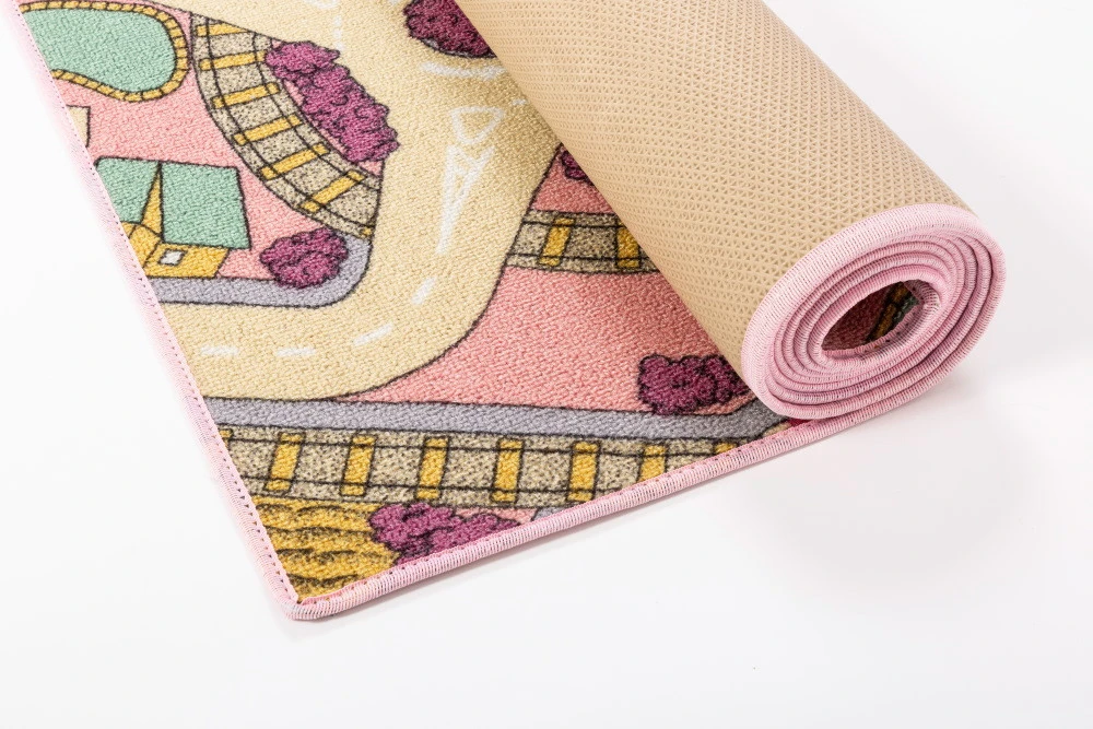 Rebel Roads Railroads Pink Sand 95x200 Cm Speelmat RPLYWGB63095200T01 - Afbeelding 3