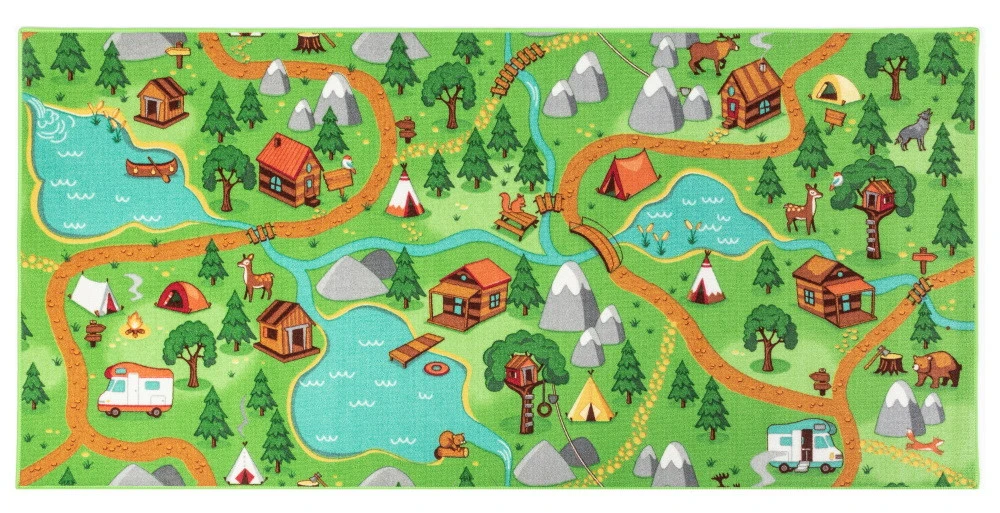 Rebel Roads Wild Life 95x200 Cm Speelmat RHIKWGA90095200T01