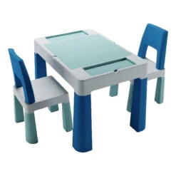 Tega Baby Teggi Turquoise/Navy/Grey Multifun 3-in-1 Tafel Met Twee Stoeltjes TI-011-173