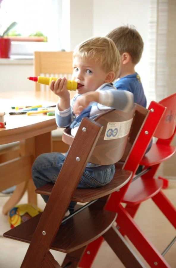 Treppy Woody Wit Meegroei Kinderstoel 2031 - Afbeelding 6