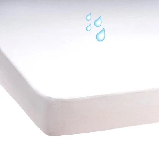 Briljant Molton Waterdicht 60x120 Ledikant Hoeslaken/Matrasbeschermer - Afbeelding 2