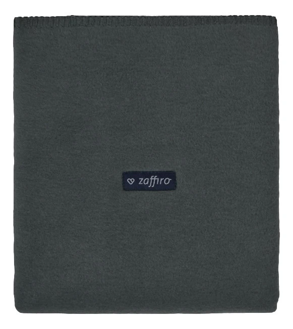 Zaffiro Antraciet Cotton 100 X 150 Cm Ledikantdeken 3443