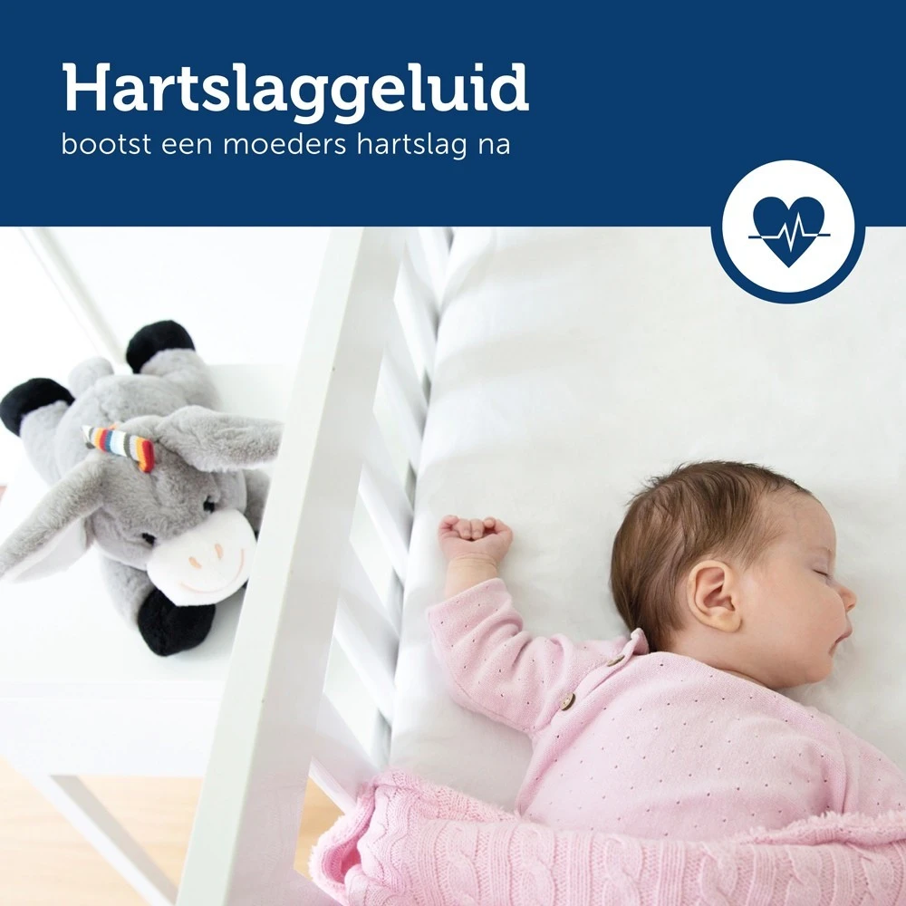 Zazu Don De Ezel Heartbeat Knuffel Met Geluid Za-Don-01 - Afbeelding 7