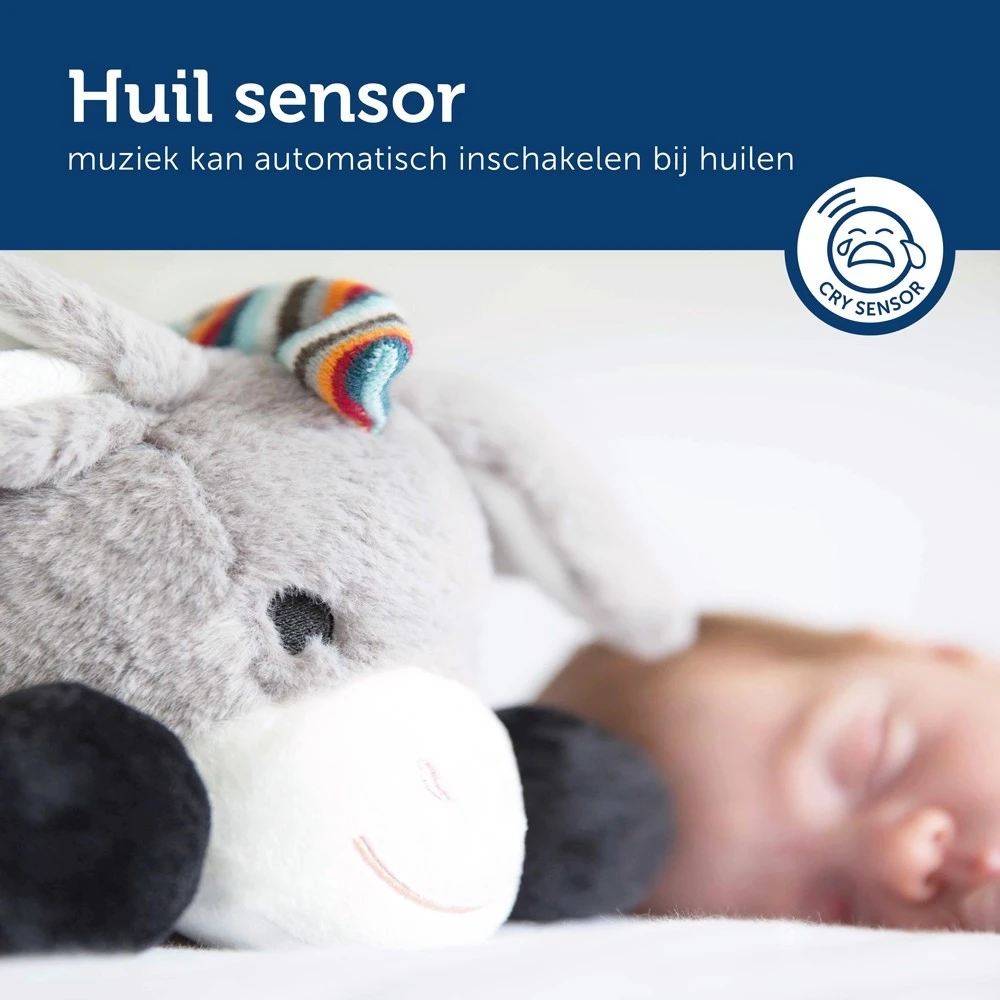 Zazu Don De Ezel Heartbeat Knuffel Met Geluid Za-Don-01 - Afbeelding 9