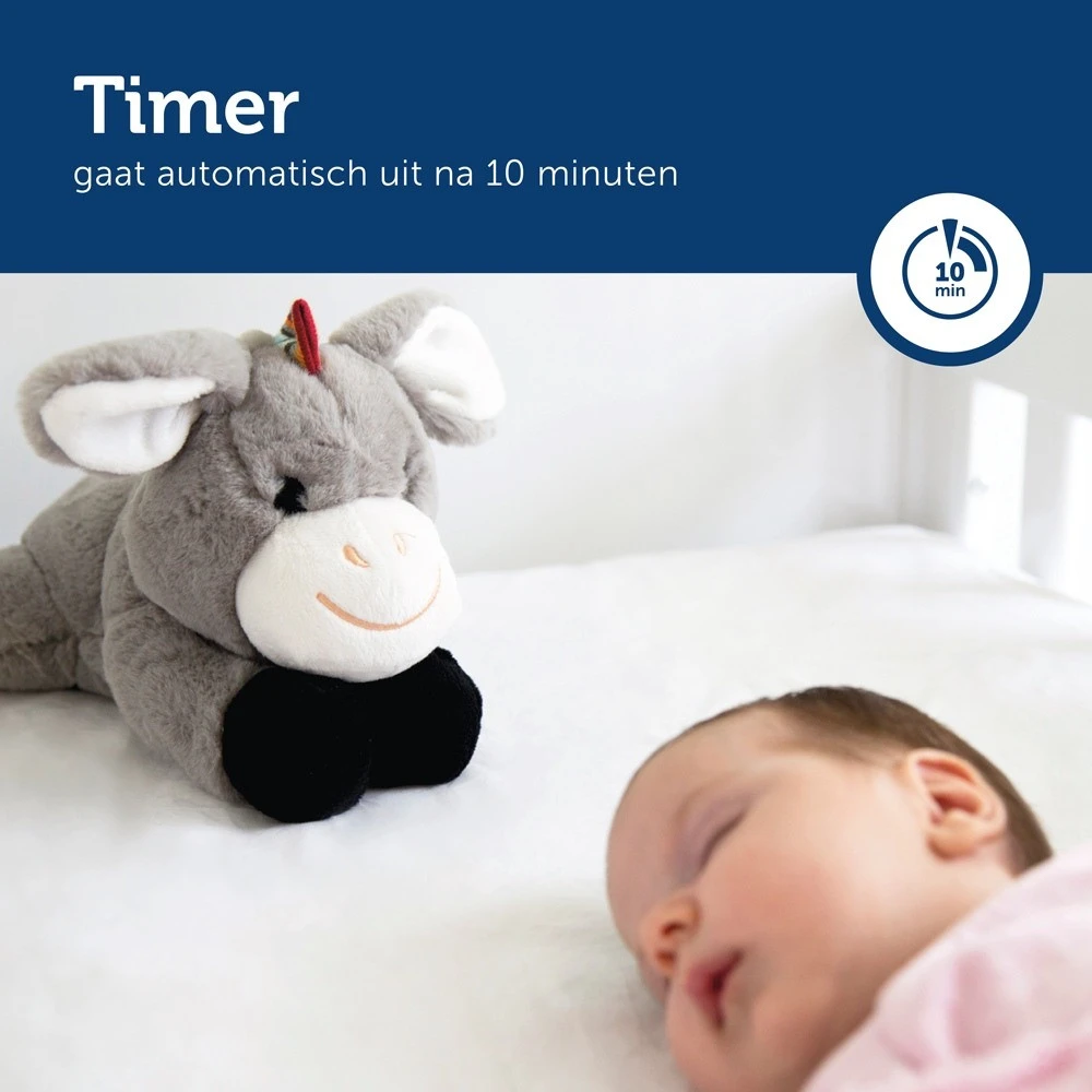 Zazu Don De Ezel Heartbeat Knuffel Met Geluid Za-Don-01 - Afbeelding 8