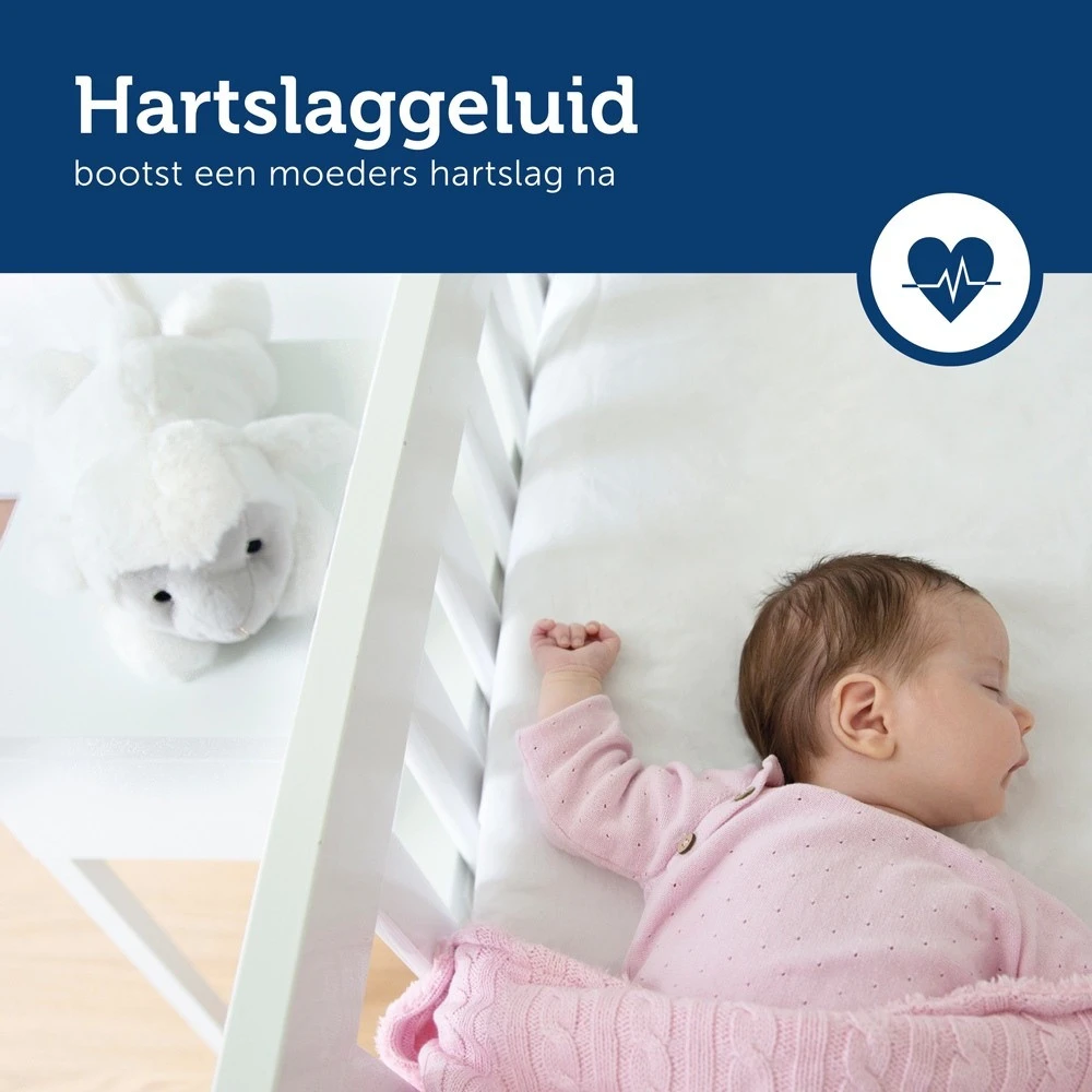 Zazu Liz Het Lammetje Heartbeat Knuffel Met Geluid Za-Liz-01 - Afbeelding 7
