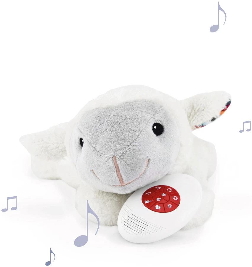 Zazu Liz Het Lammetje Heartbeat Knuffel Met Geluid Za-Liz-01 - Afbeelding 2