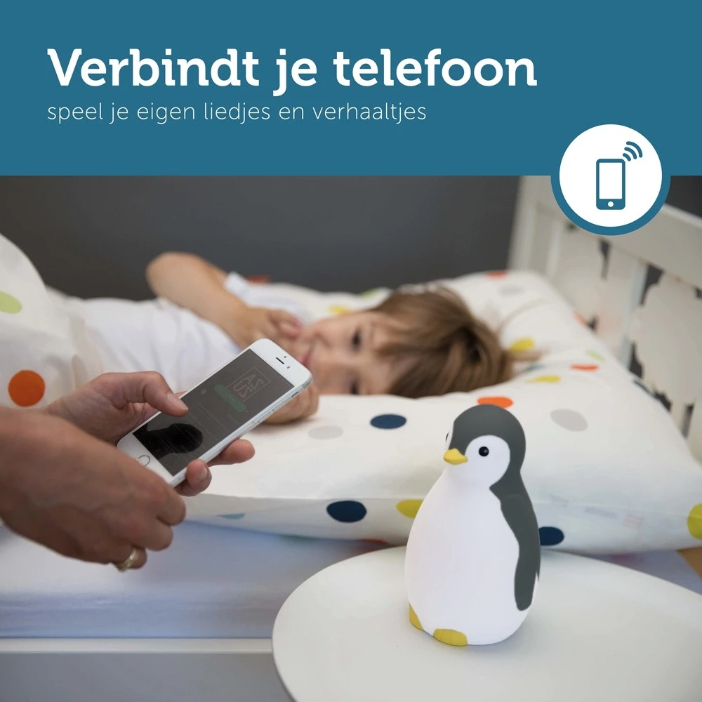 Zazu Pam De Pinguin Grijs 3 In 1 Slaaptrainer ZA-PAM-01 - Afbeelding 10